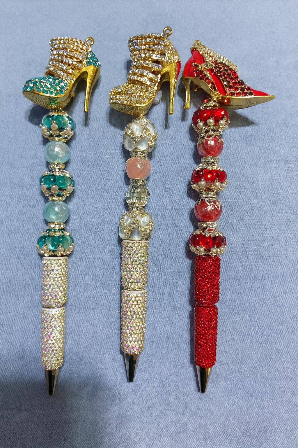 Glittering purses & dazzling heels