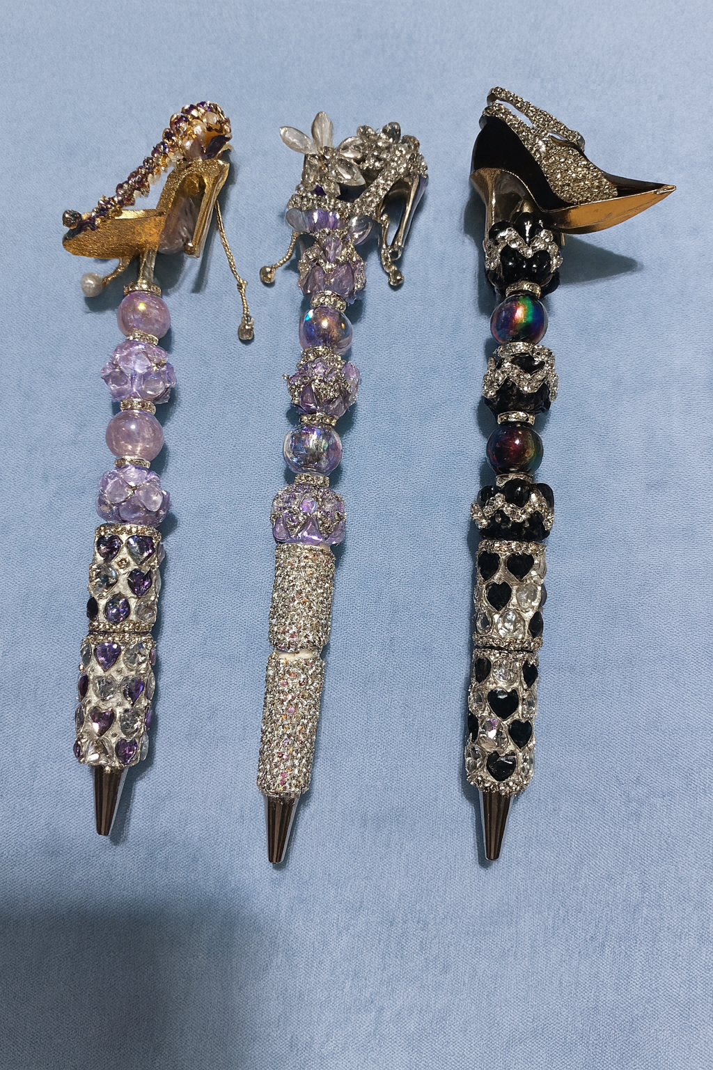 Glittering purses & dazzling heels