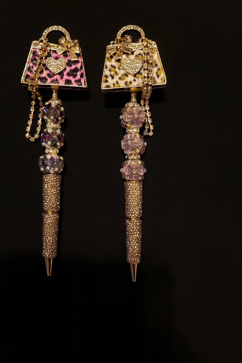 Glittering purses & dazzling heels