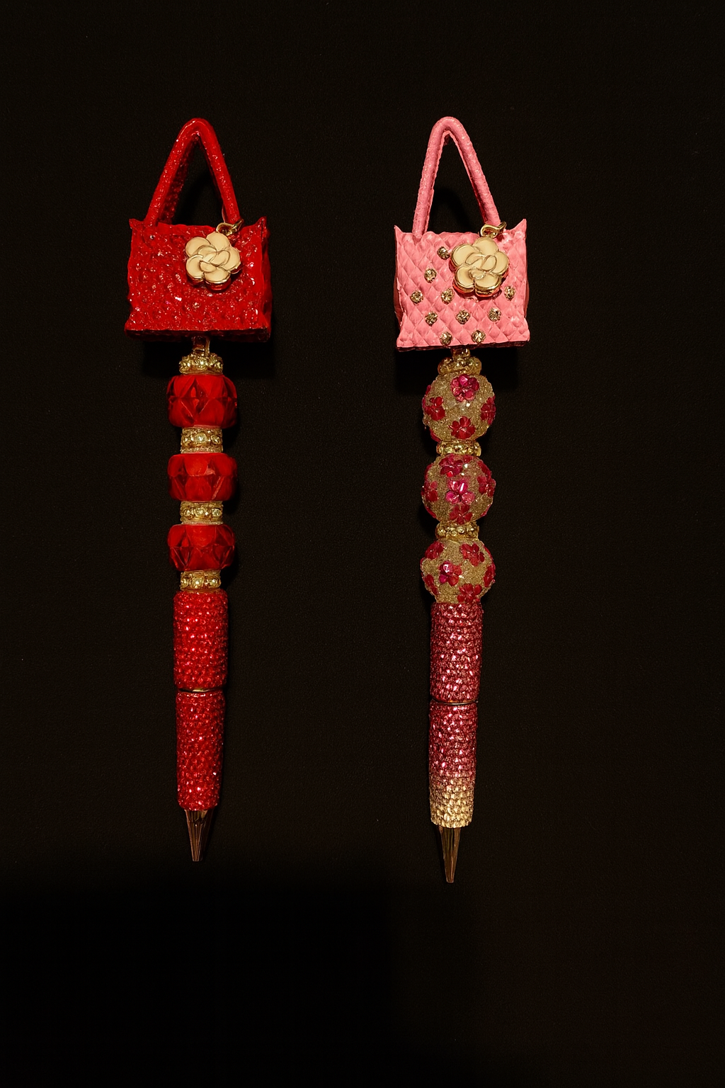 Glittering purses & dazzling heels